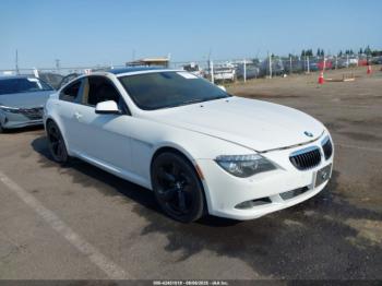  Salvage BMW 6 Series