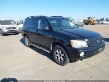  Salvage Toyota Highlander