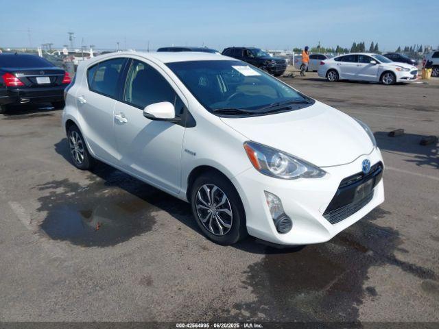  Salvage Toyota Prius c