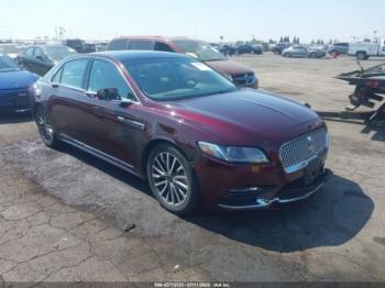  Salvage Lincoln Continental
