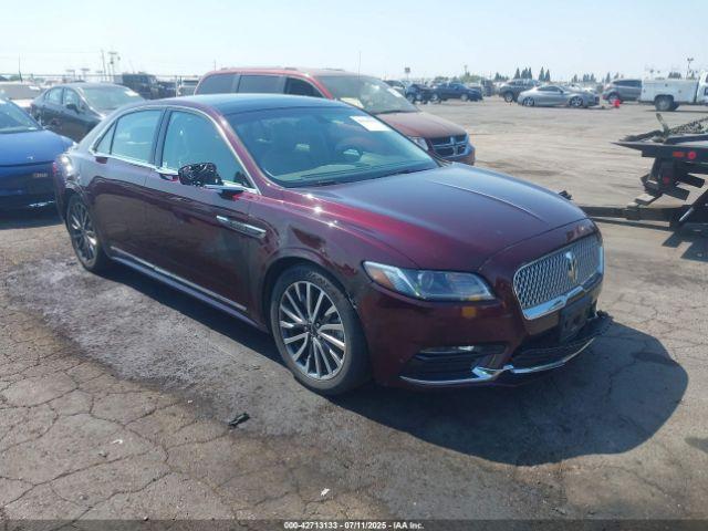 Salvage Lincoln Continental