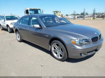  Salvage BMW 7 Series