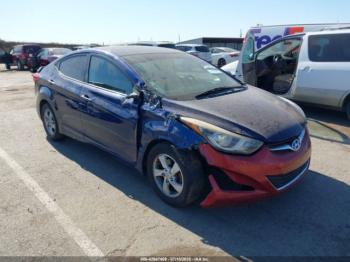  Salvage Hyundai ELANTRA