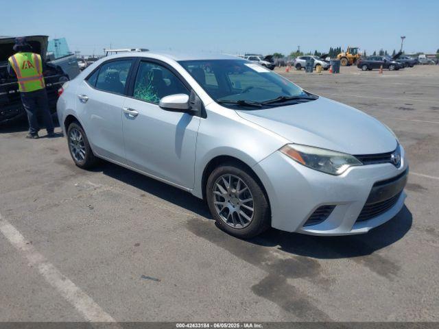  Salvage Toyota Corolla