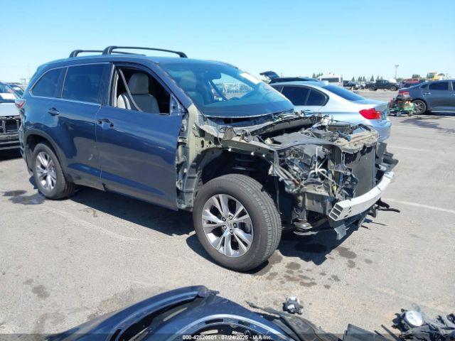 Salvage Toyota Highlander