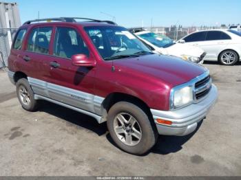  Salvage Chevrolet Tracker