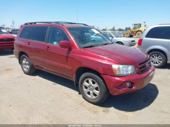  Salvage Toyota Highlander