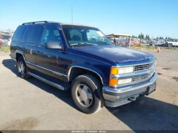  Salvage Chevrolet Tahoe