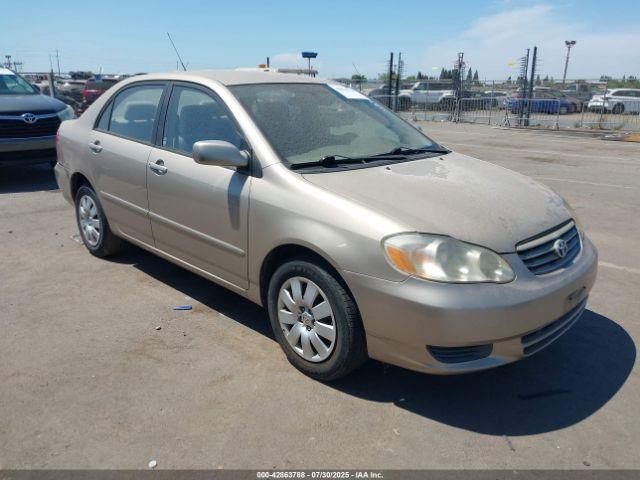  Salvage Toyota Corolla