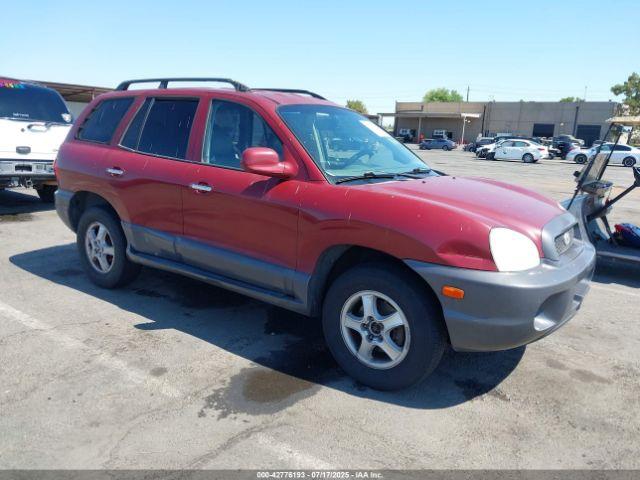  Salvage Hyundai SANTA FE