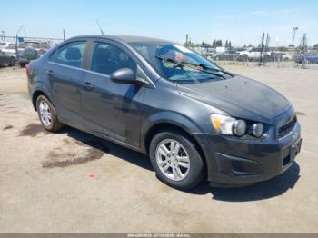  Salvage Chevrolet Sonic