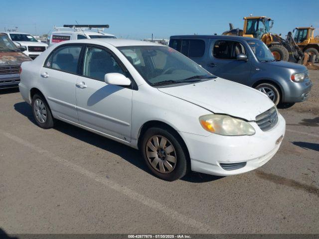  Salvage Toyota Corolla