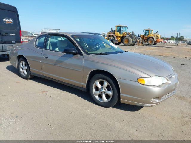  Salvage Chevrolet Monte Carlo