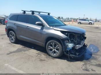  Salvage Toyota Highlander