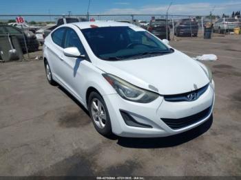 Salvage Hyundai ELANTRA
