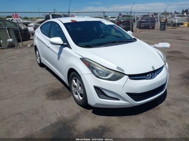  Salvage Hyundai ELANTRA