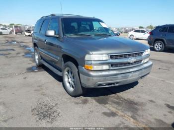  Salvage Chevrolet Tahoe