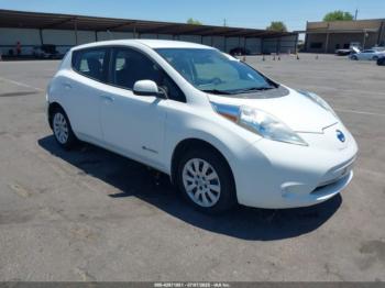  Salvage Nissan LEAF