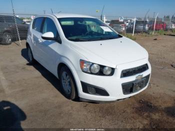  Salvage Chevrolet Sonic