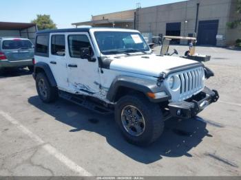  Salvage Jeep Wrangler