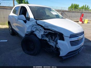  Salvage Chevrolet Trax