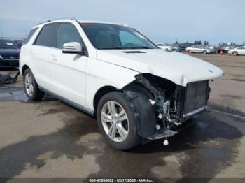  Salvage Mercedes-Benz M-Class