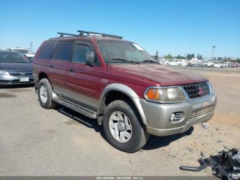  Salvage Mitsubishi Montero Sport