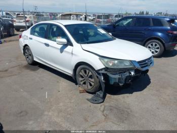  Salvage Honda Accord