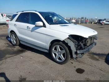  Salvage Mercedes-Benz M-Class