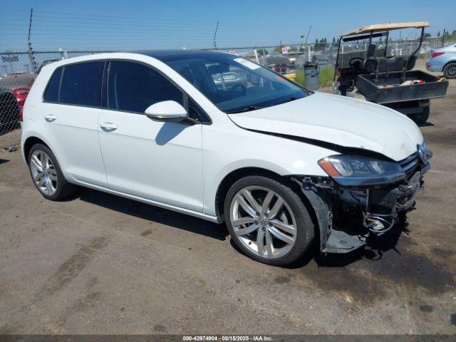  Salvage Volkswagen Golf