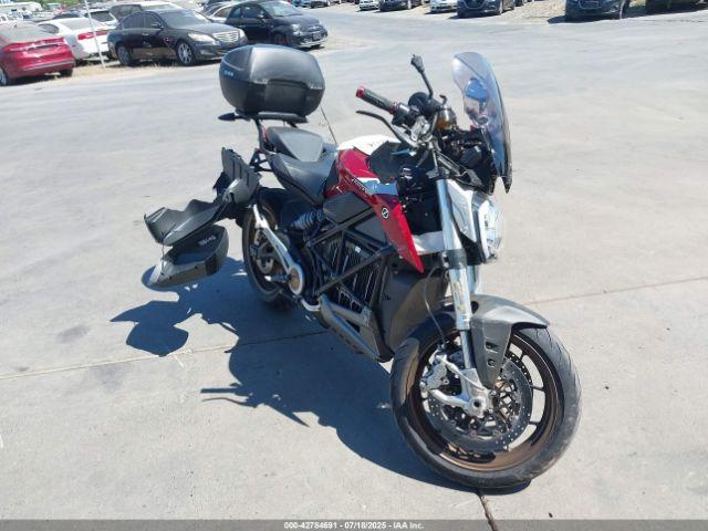  Salvage Zero Motorcycles Inc Sr F