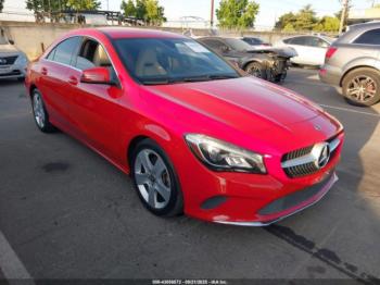  Salvage Mercedes-Benz Cla-class