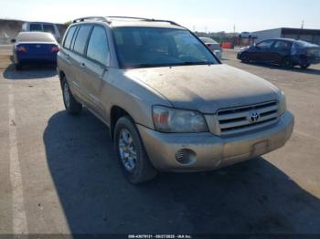  Salvage Toyota Highlander