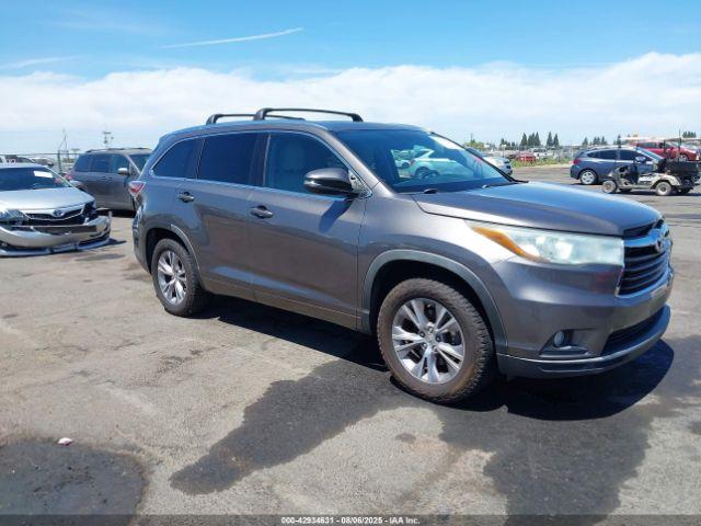  Salvage Toyota Highlander