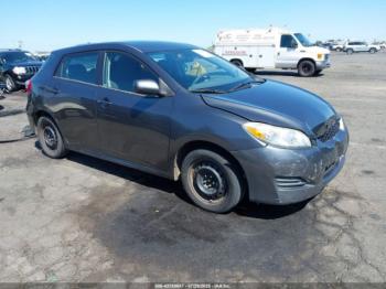  Salvage Toyota Matrix