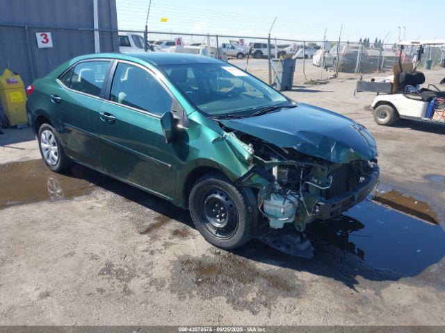  Salvage Toyota Corolla