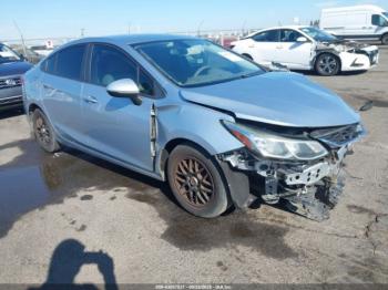  Salvage Chevrolet Cruze