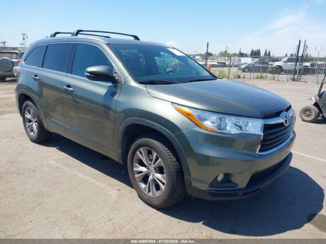  Salvage Toyota Highlander