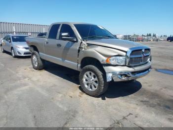  Salvage Dodge Ram 2500