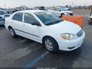  Salvage Toyota Corolla