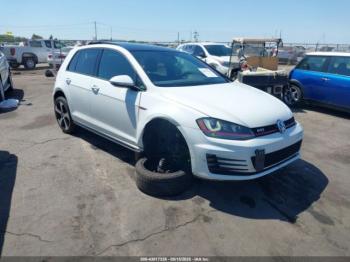  Salvage Volkswagen Golf