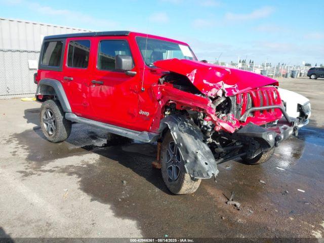  Salvage Jeep Wrangler