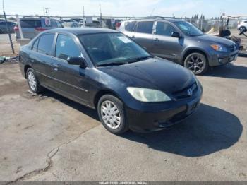 Salvage Honda Civic