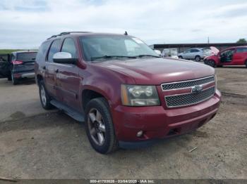  Salvage Chevrolet Tahoe