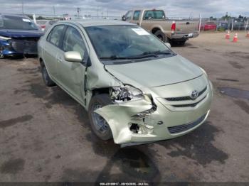  Salvage Toyota Yaris