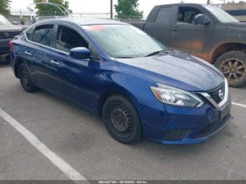  Salvage Nissan Sentra