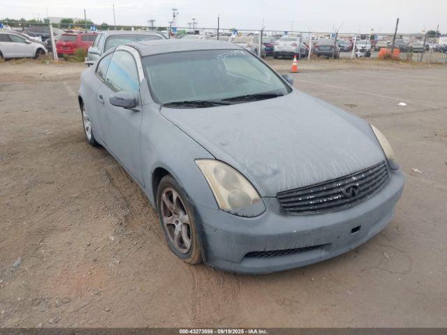  Salvage INFINITI G35