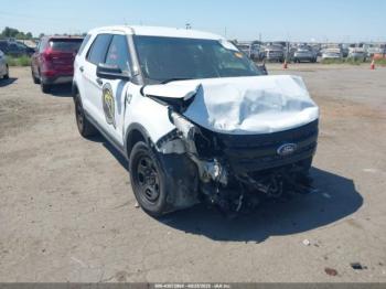  Salvage Ford Police Interceptor