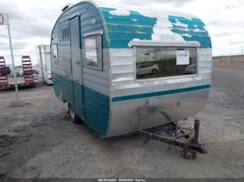  Salvage Terry Travel Trailer 12ft