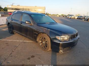  Salvage BMW 7 Series